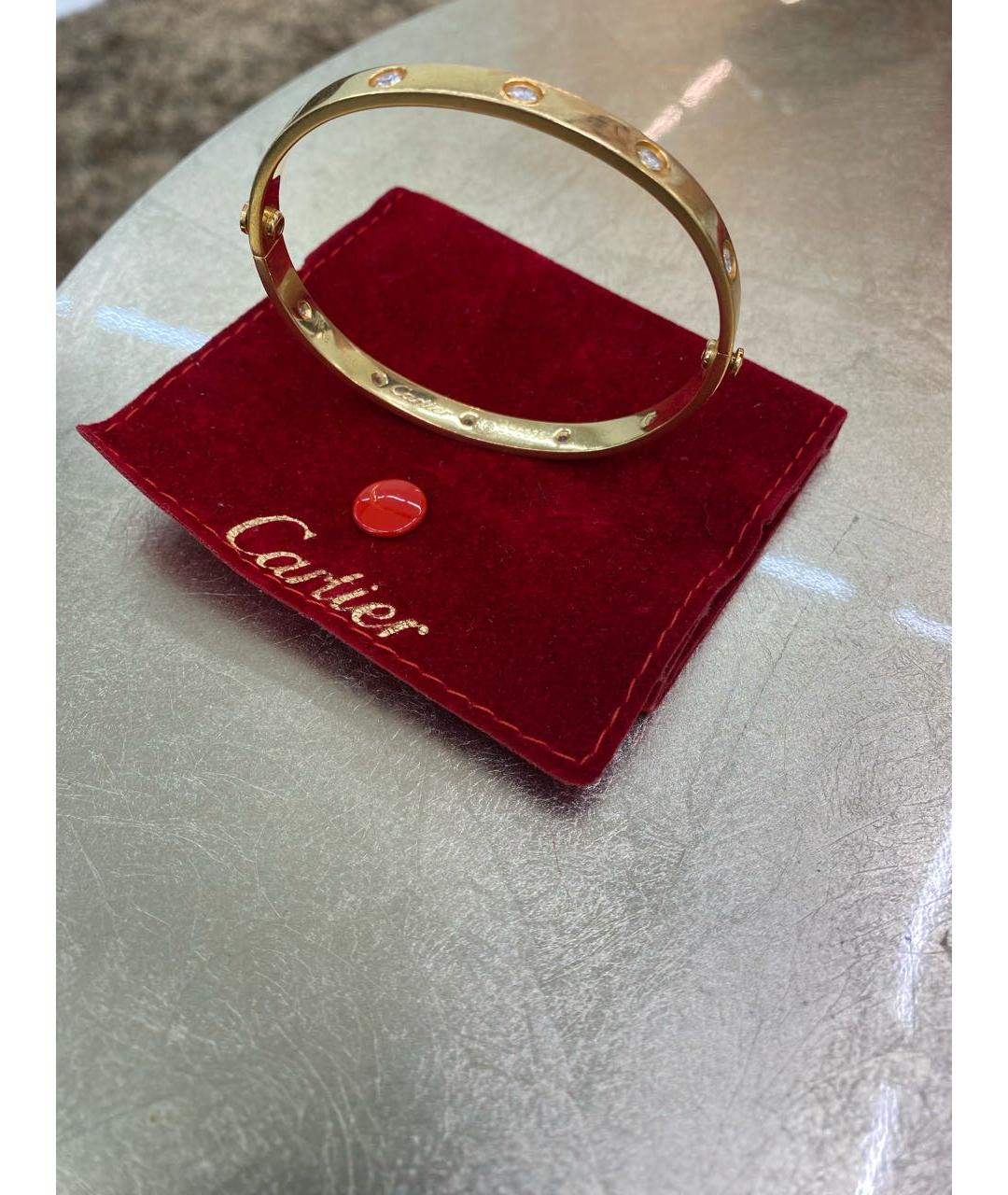 CARTIER Золотой браслет из желтого золота, фото 2