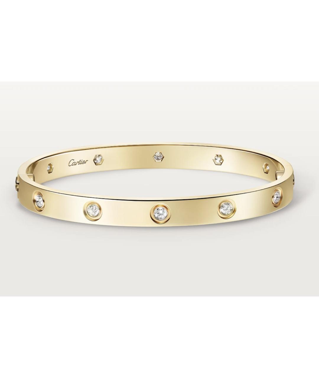 CARTIER Золотой браслет из желтого золота, фото 6
