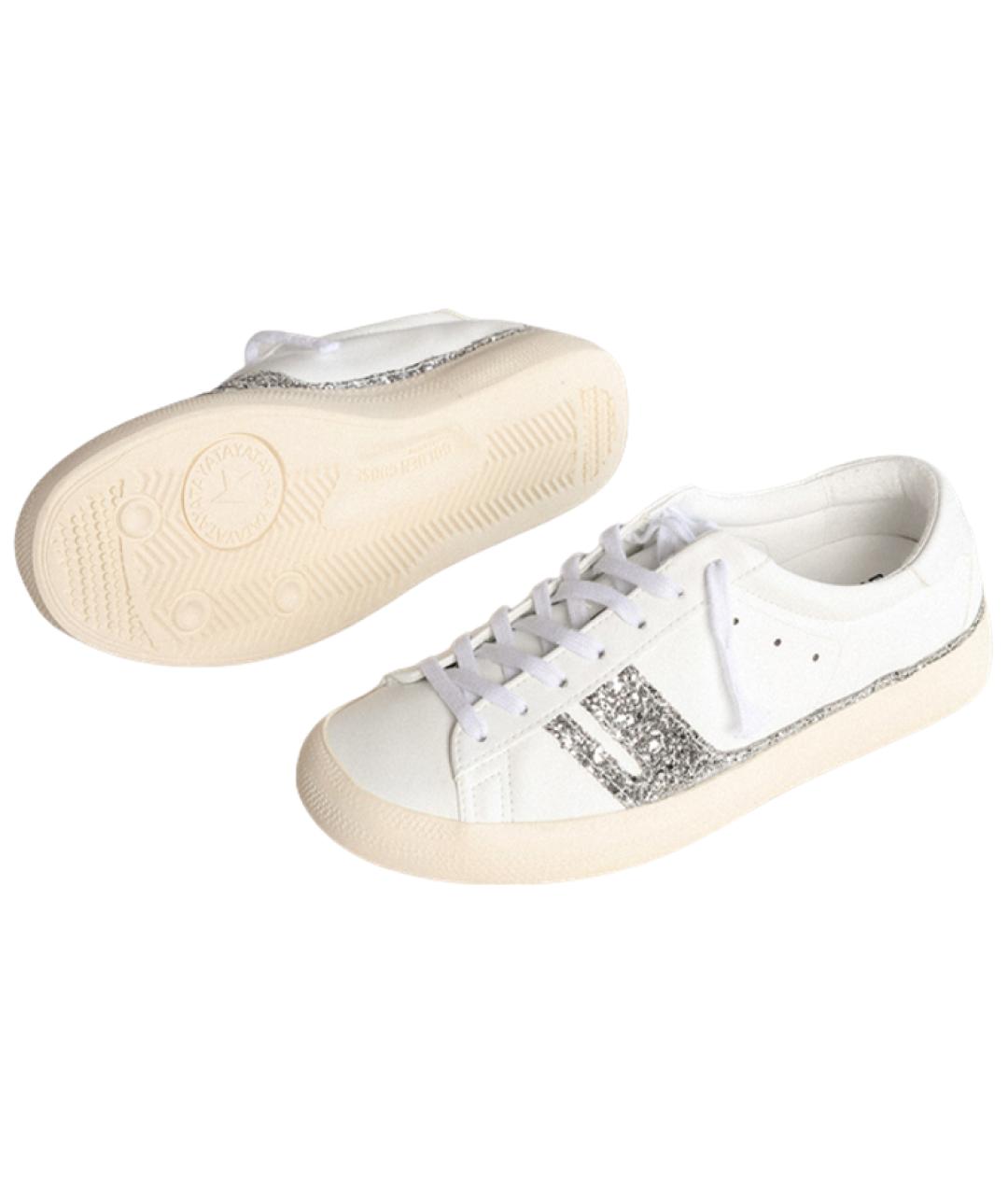 GOLDEN GOOSE DELUXE BRAND Белые кожаные кеды, фото 5