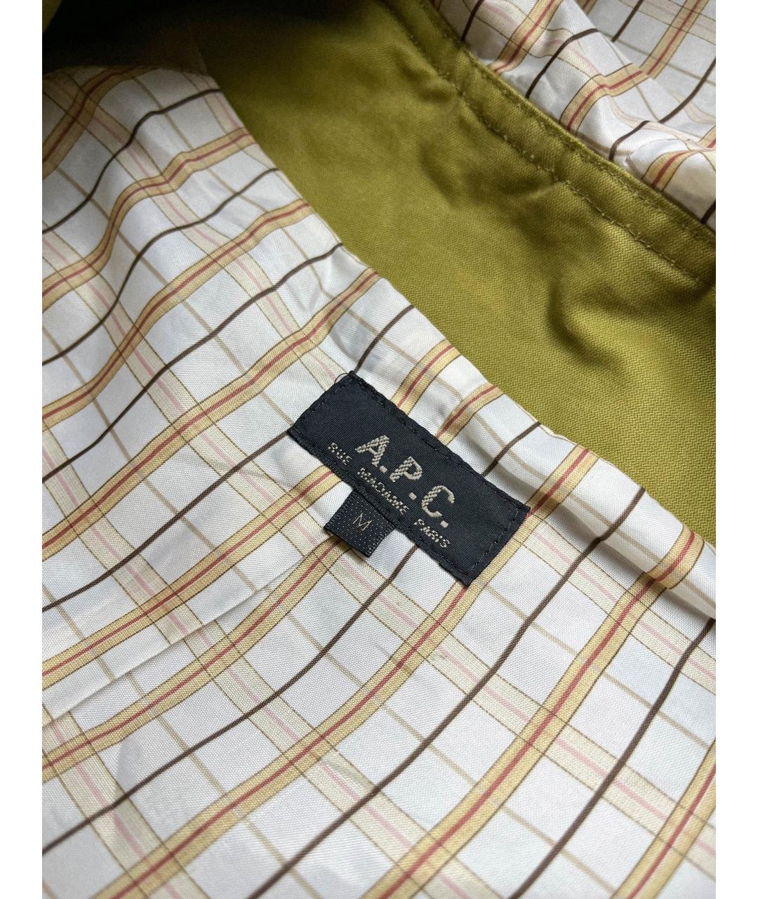 A.P.C. Хаки куртка, фото 4