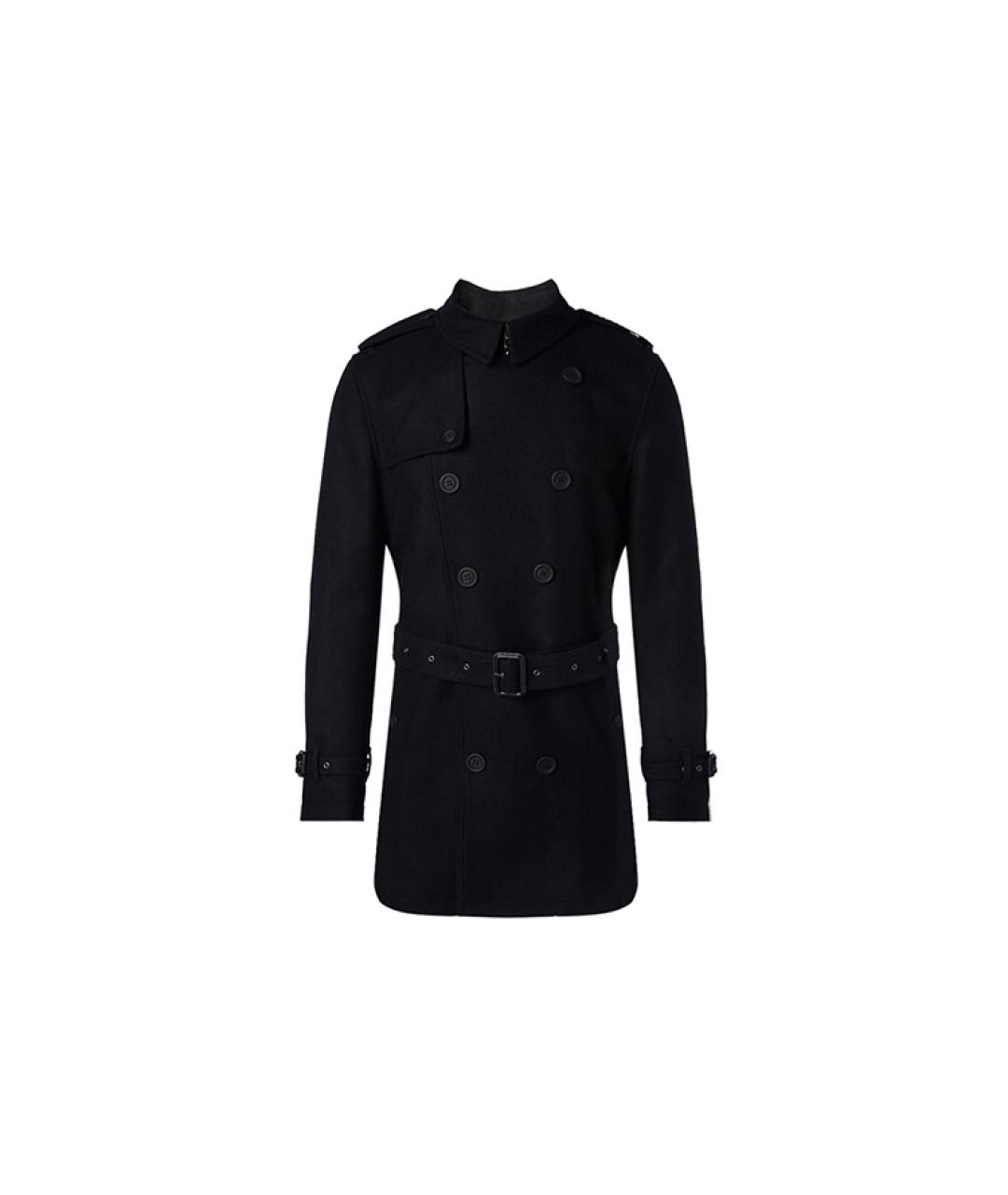 BURBERRY Черный тренч / плащ, фото 1