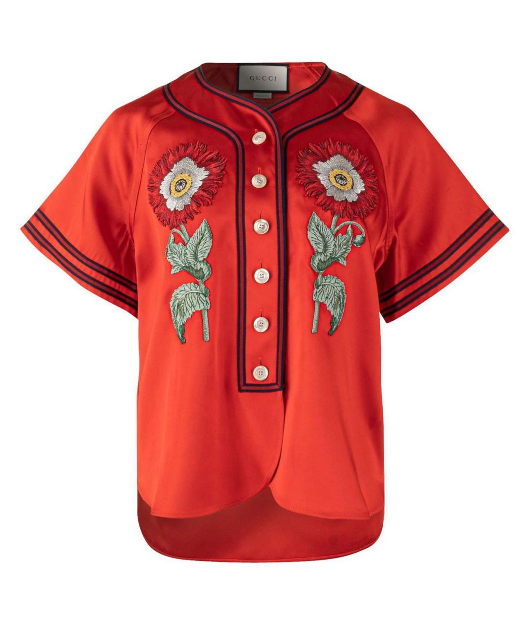 GUCCI Красная блузы, фото 1