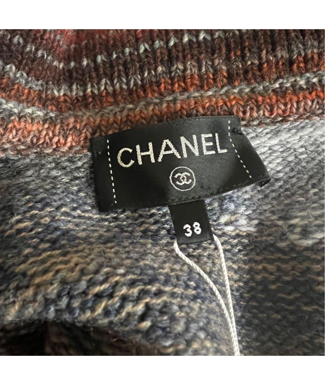 CHANEL Мульти хлопковый кардиган, фото 5