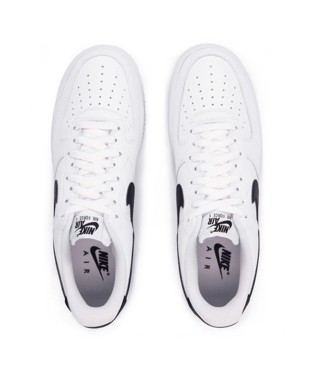 NIKE Белые кожаные низкие кроссовки / кеды, фото 6