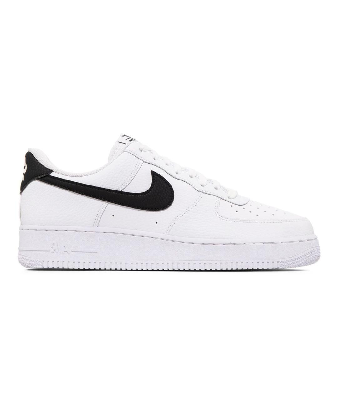 NIKE Белые кожаные низкие кроссовки / кеды, фото 9