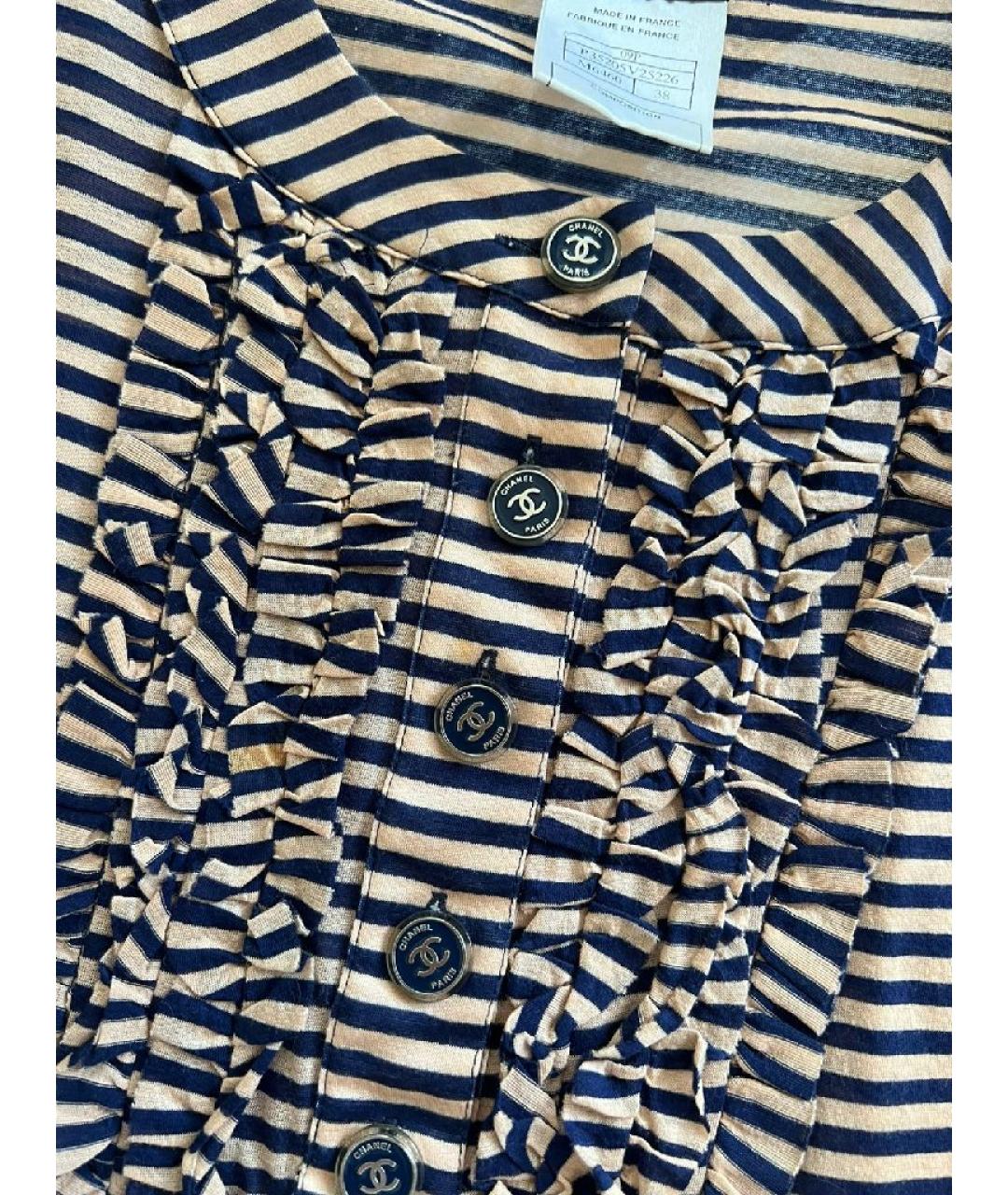 CHANEL Коралловая хлопковая майка, фото 9