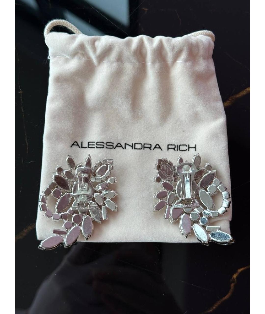 ALESSANDRA RICH Серебряные клипсы, фото 4