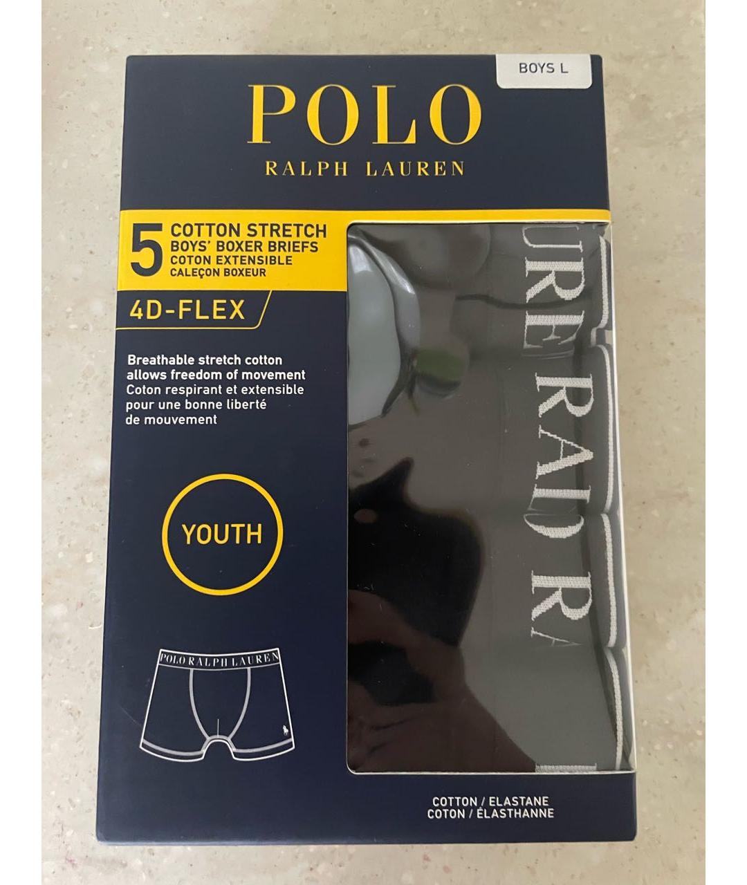 POLO RALPH LAUREN Черная хлопковая пижама/белье, фото 6