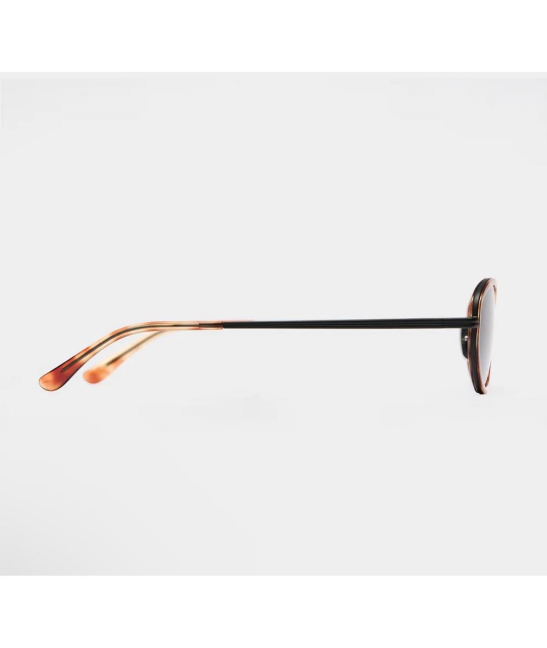 Vehla Коричневые пластиковые солнцезащитные очки, фото 3