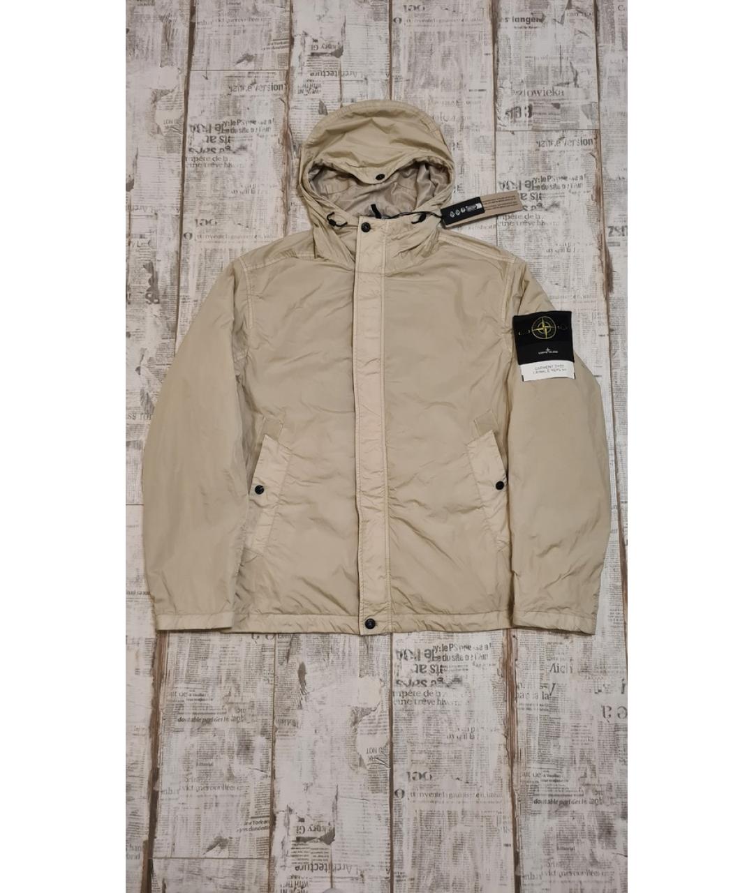 STONE ISLAND Бежевая куртка, фото 2