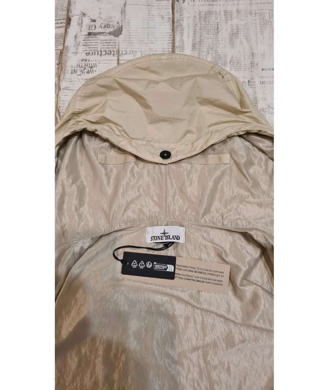 STONE ISLAND Бежевая куртка, фото 8