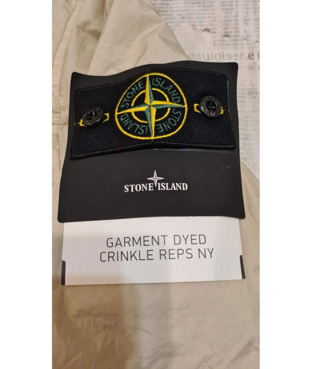 STONE ISLAND Бежевая куртка, фото 3