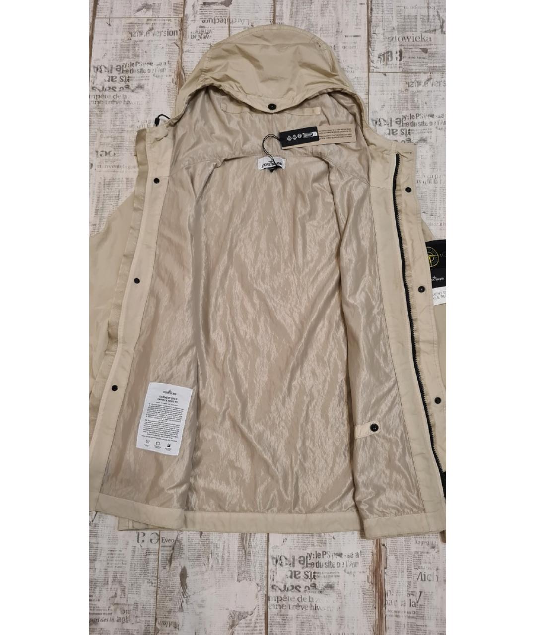 STONE ISLAND Бежевая куртка, фото 6
