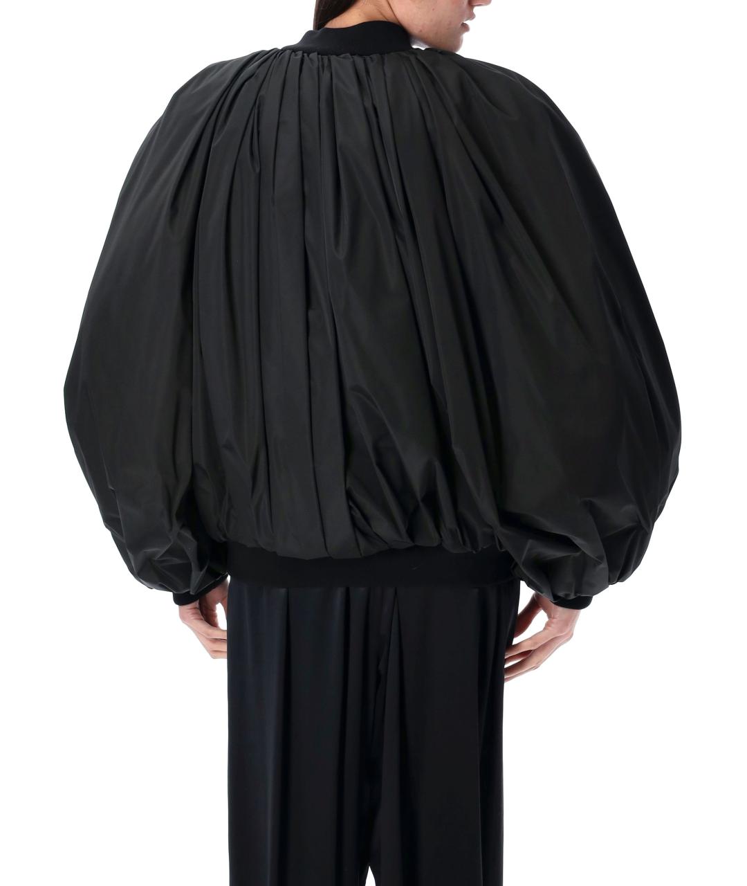 BALENCIAGA Черная синтетическая куртка, фото 3