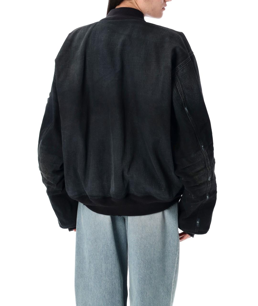 BALENCIAGA Синяя хлопковая куртка, фото 3