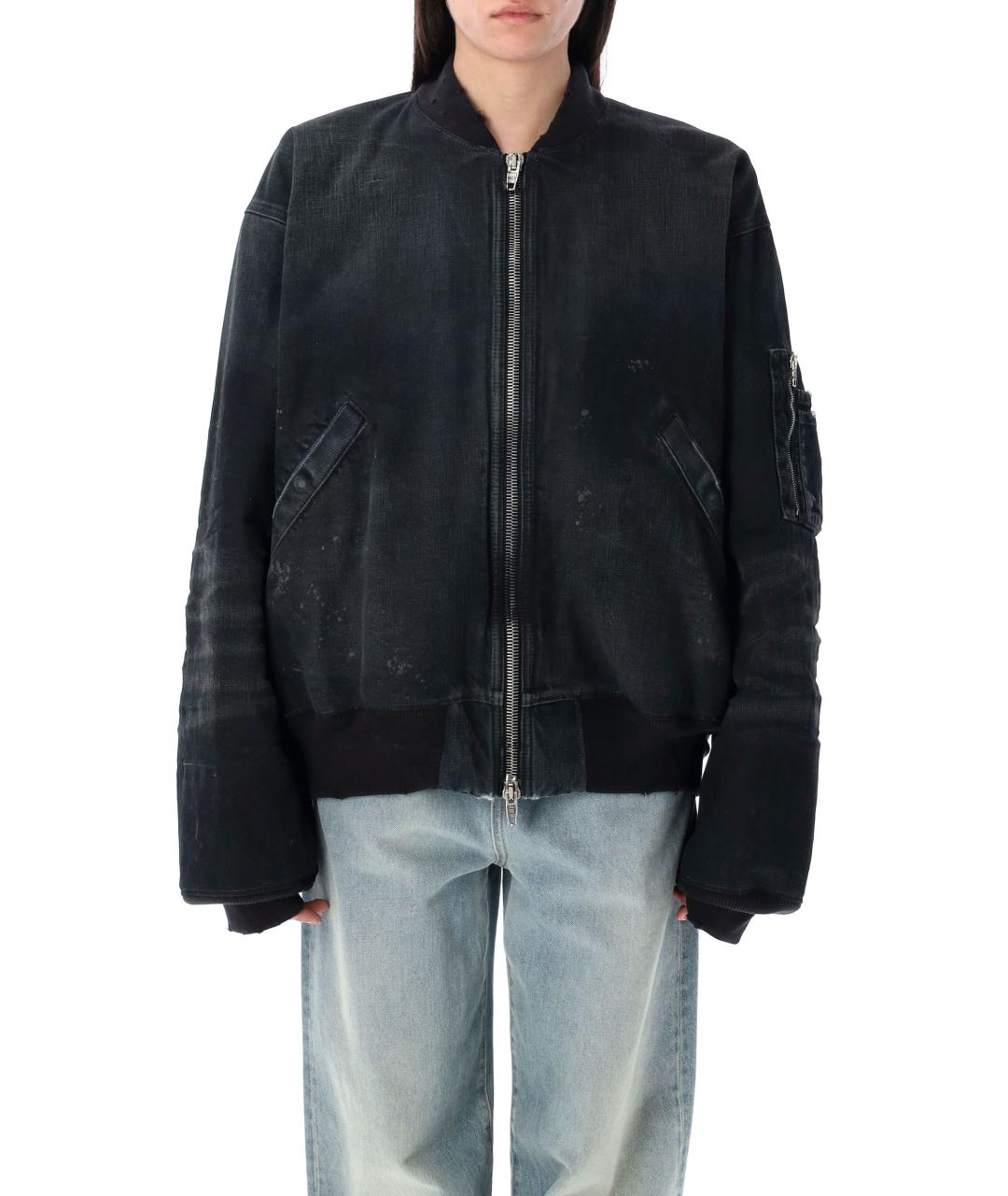 BALENCIAGA Синяя хлопковая куртка, фото 2