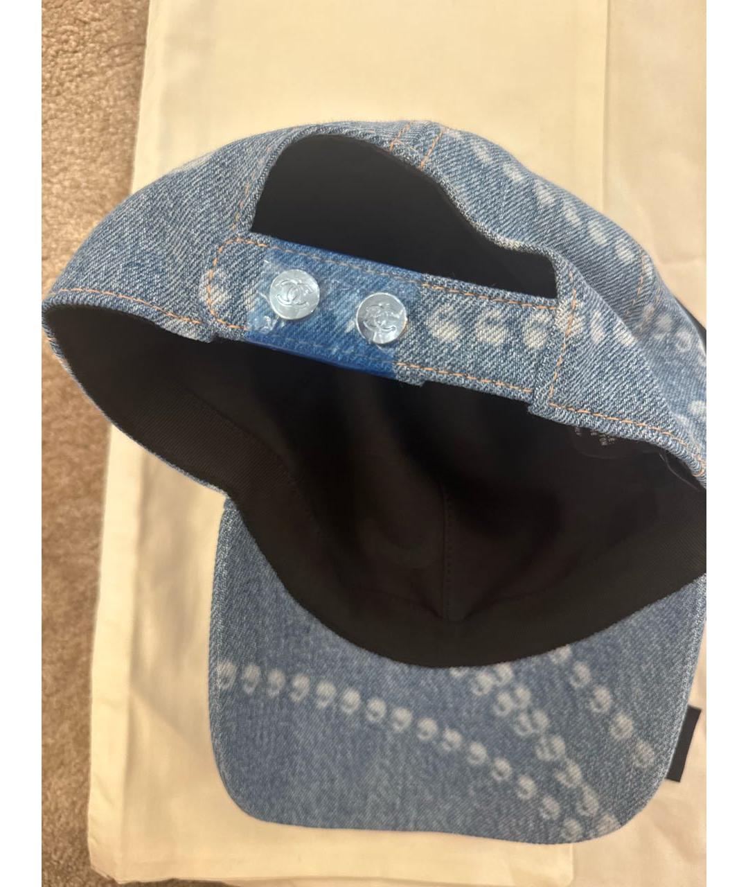 CHANEL Голубая кепка, фото 5
