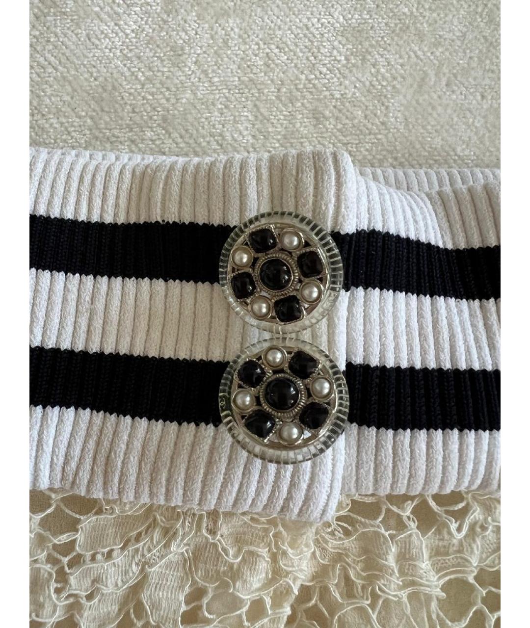 CHANEL Бежевое хлопковое повседневное платье, фото 9