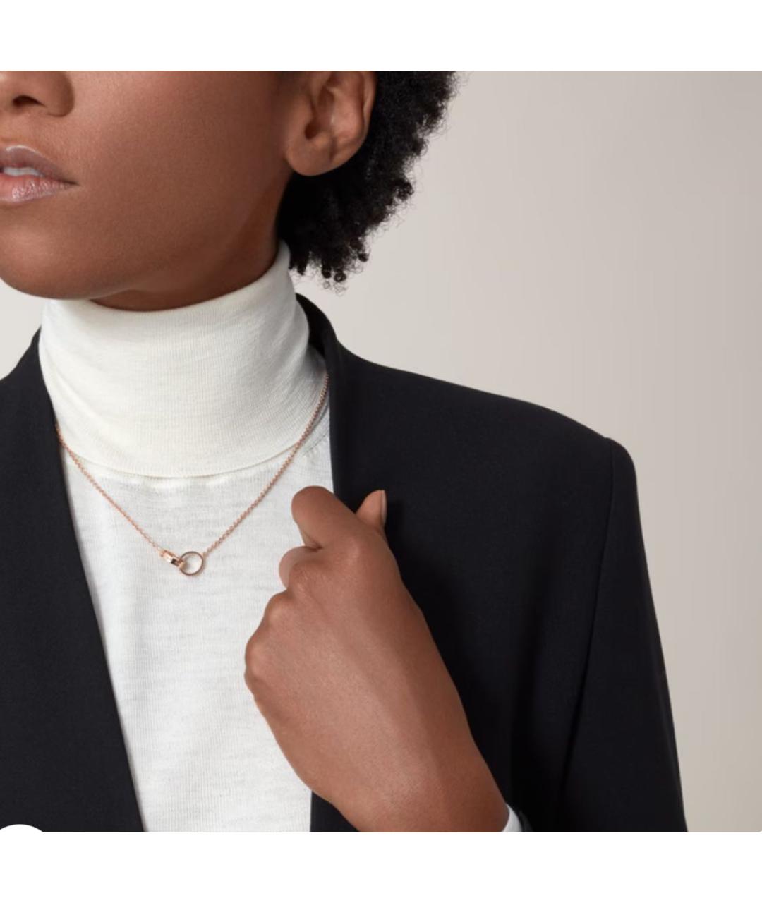 CARTIER Розовое колье из розового золота, фото 5
