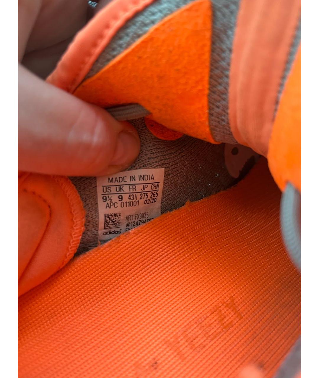 ADIDAS YEEZY Зеленые низкие кроссовки / кеды, фото 7
