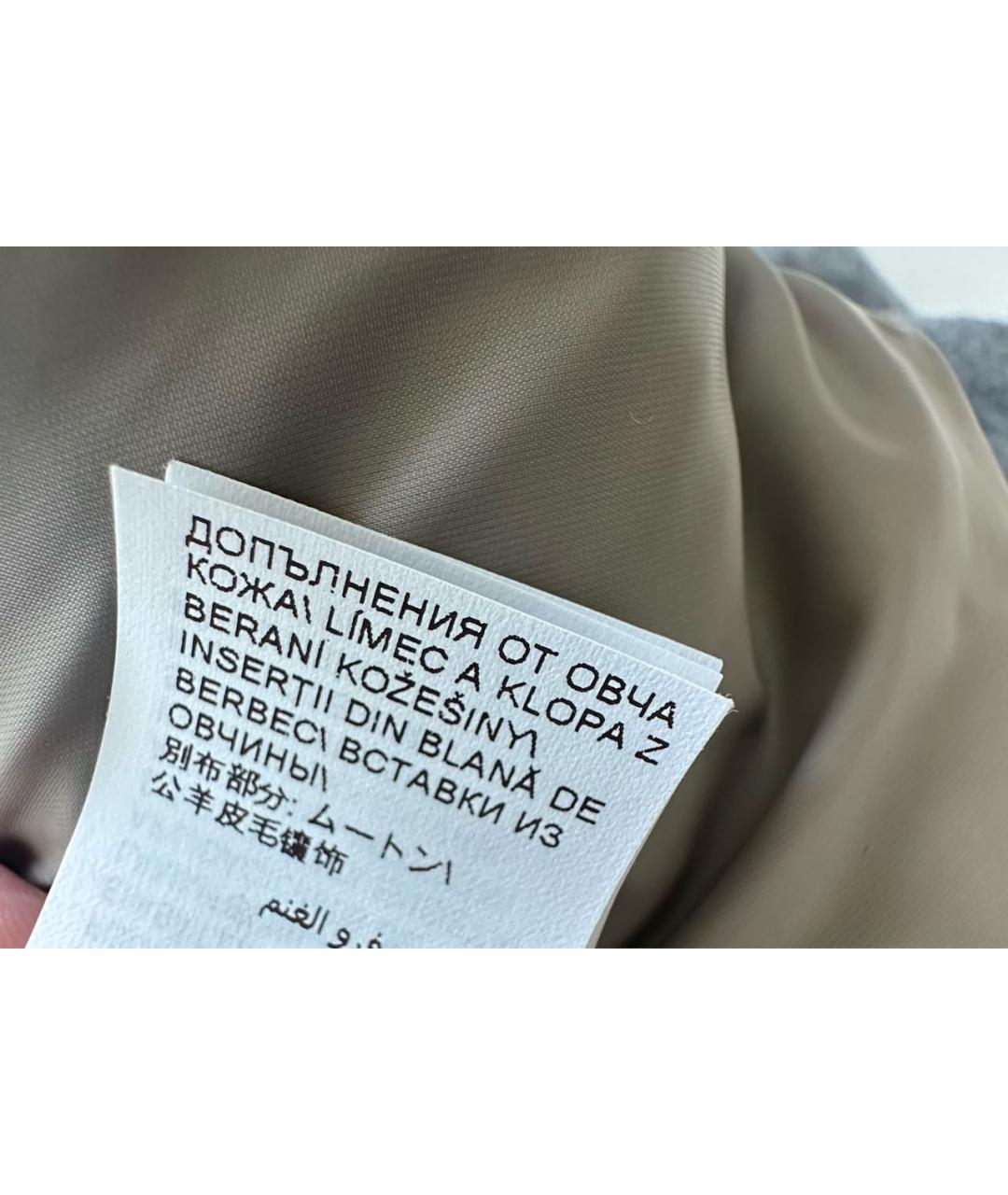 BRUNELLO CUCINELLI Серая кашемировая куртка, фото 8