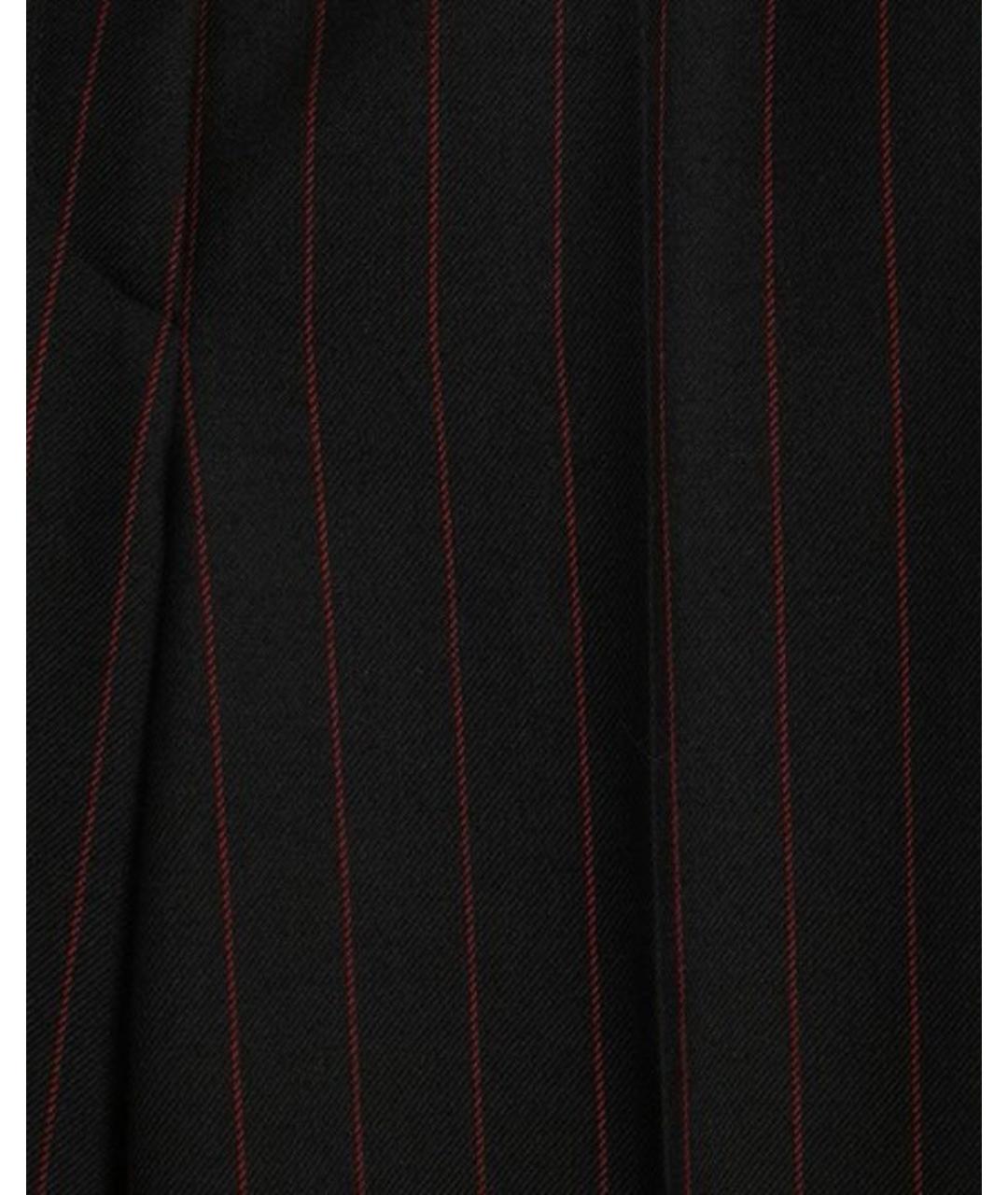 MCQ ALEXANDER MCQUEEN Серые шерстяные прямые брюки, фото 4