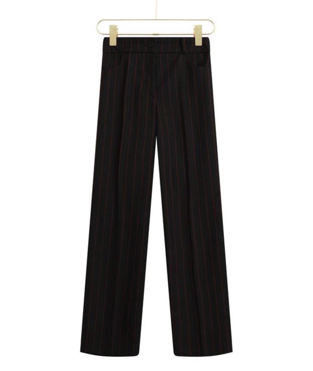 MCQ ALEXANDER MCQUEEN Серые шерстяные прямые брюки, фото 6