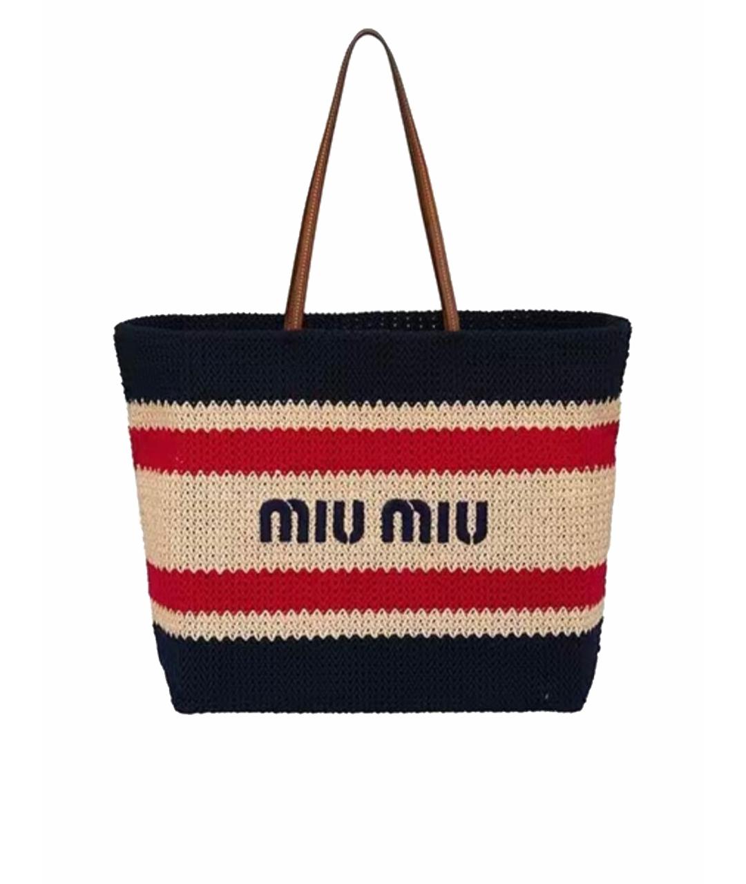 MIU MIU Мульти пляжная сумка, фото 1