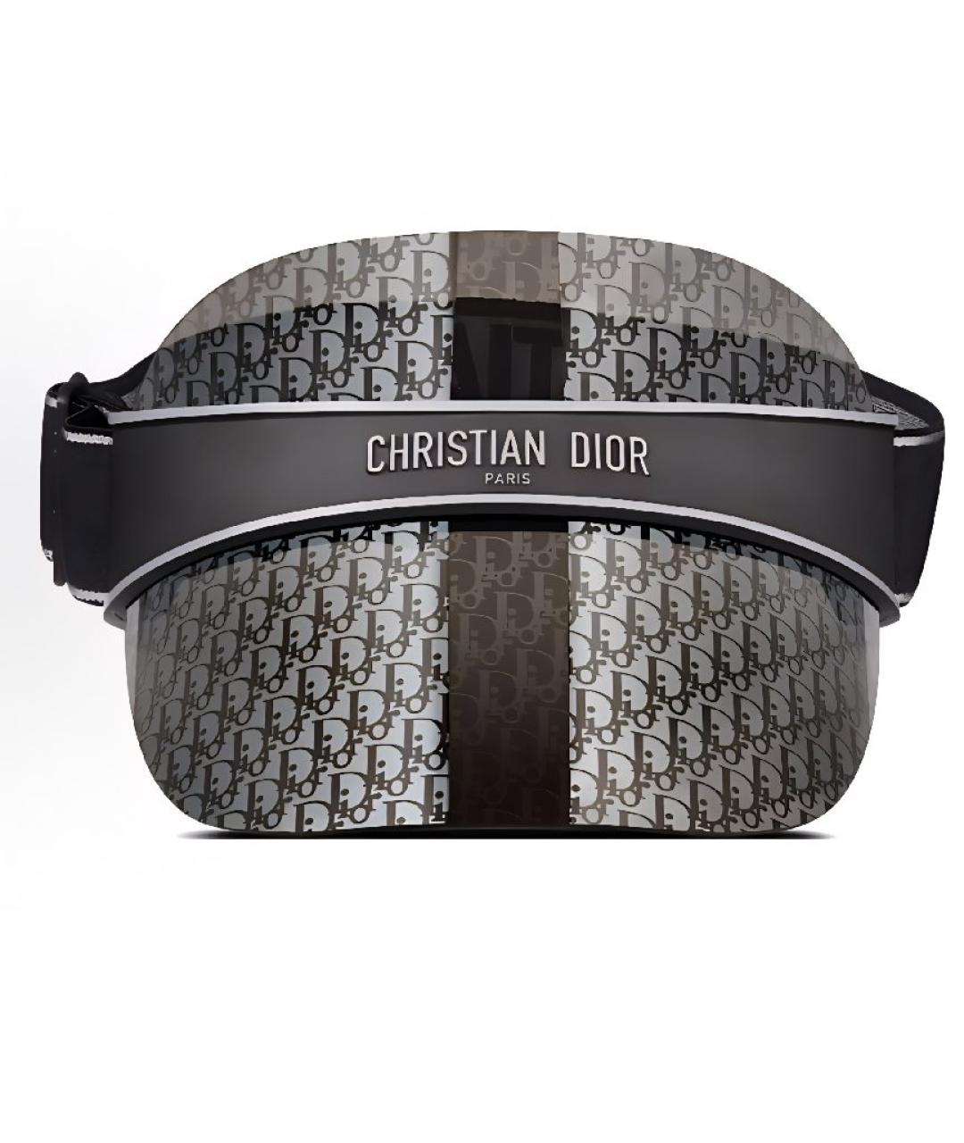 CHRISTIAN DIOR Антрацитовая кепка/бейсболка, фото 2