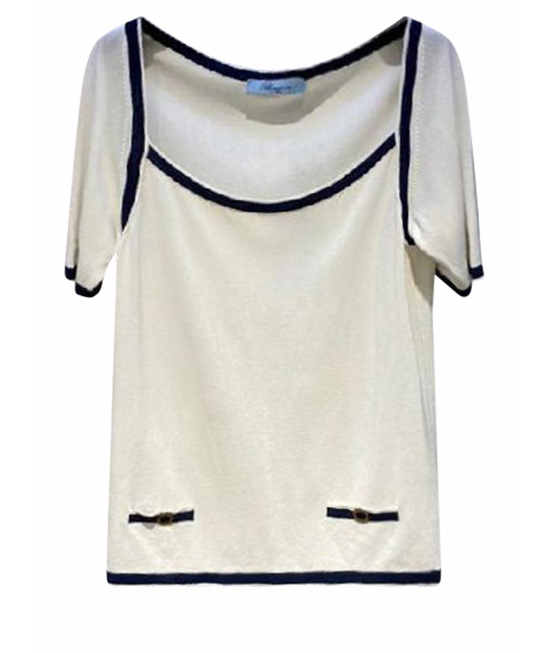 BLUMARINE Белая футболка, фото 1