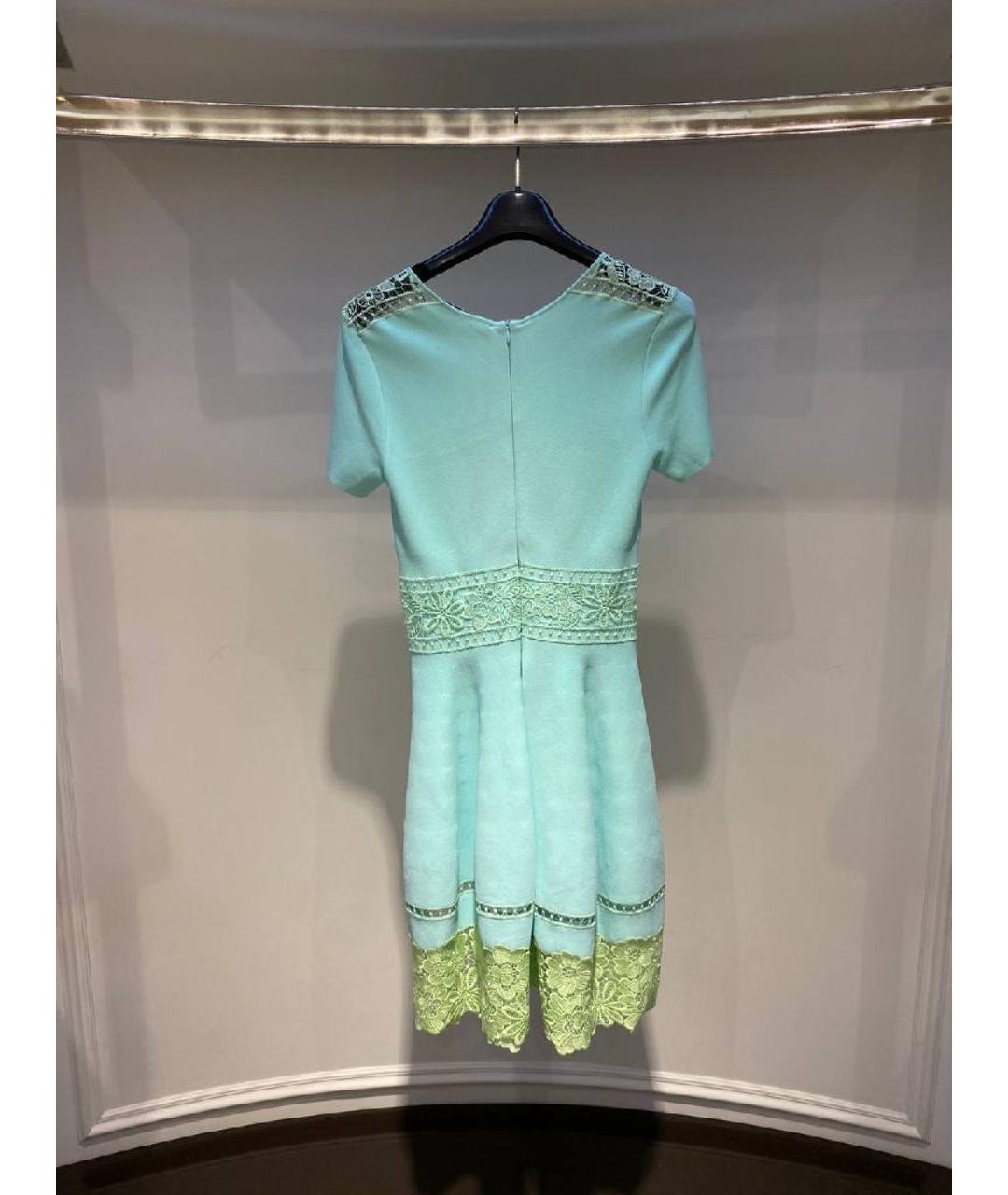 BLUMARINE Бирюзовое платье, фото 2