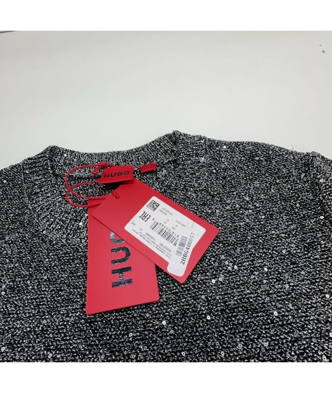HUGO BOSS Черный джемпер / свитер, фото 6