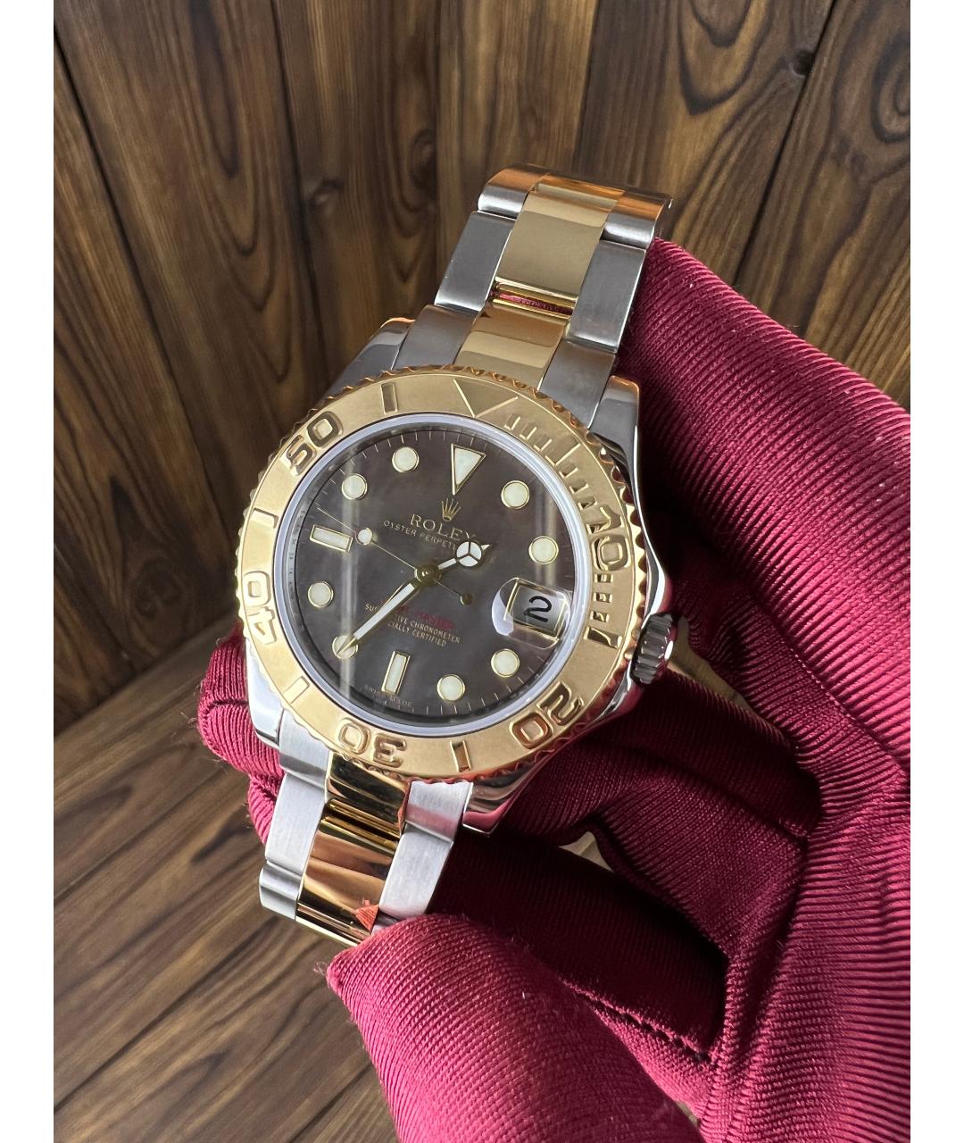 ROLEX Часы из желтого золота, фото 3