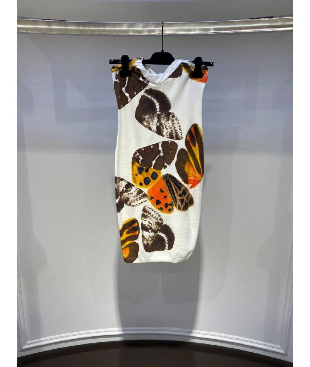 BLUMARINE Белое платье, фото 3