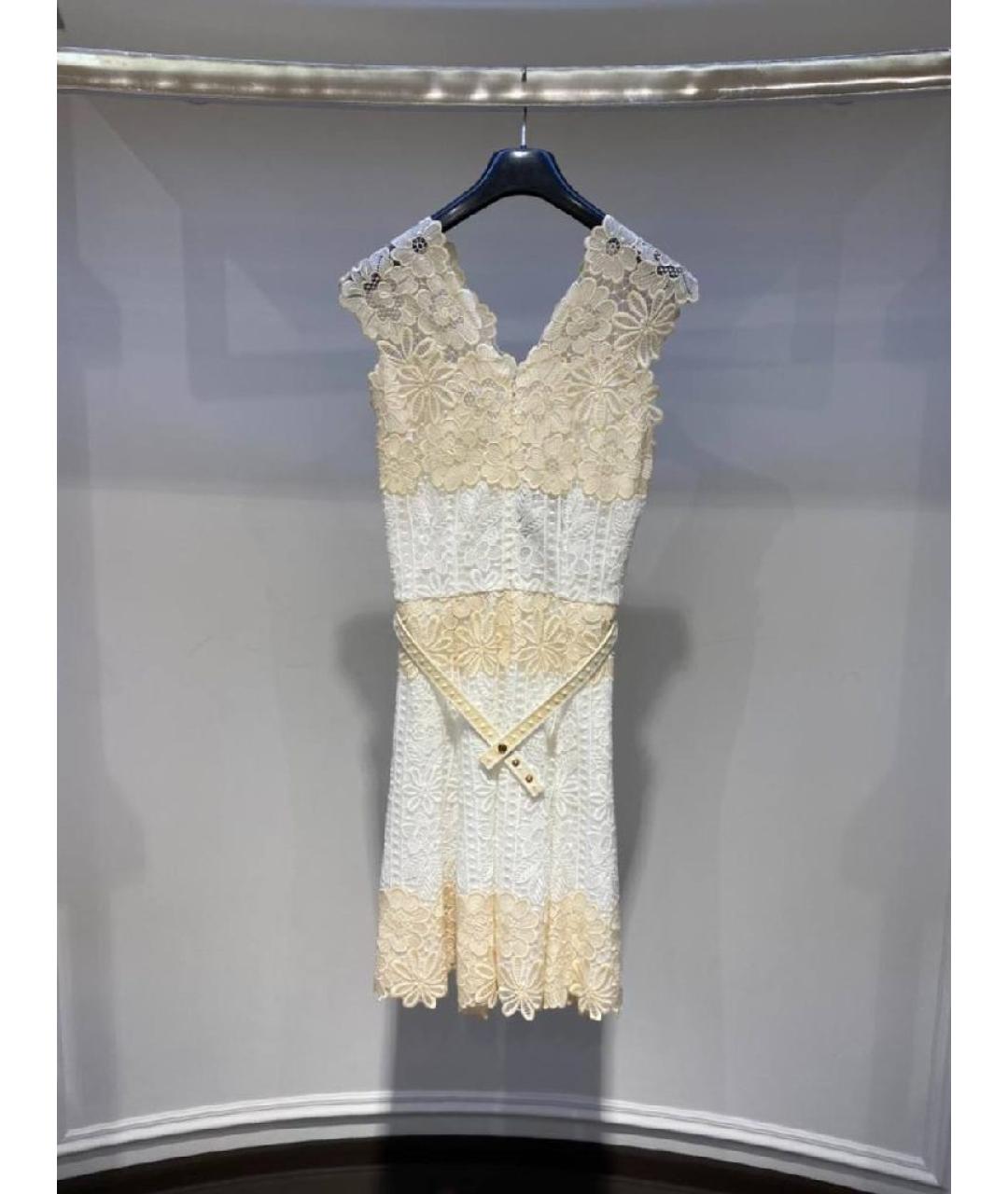 BLUMARINE Бежевое платье, фото 2