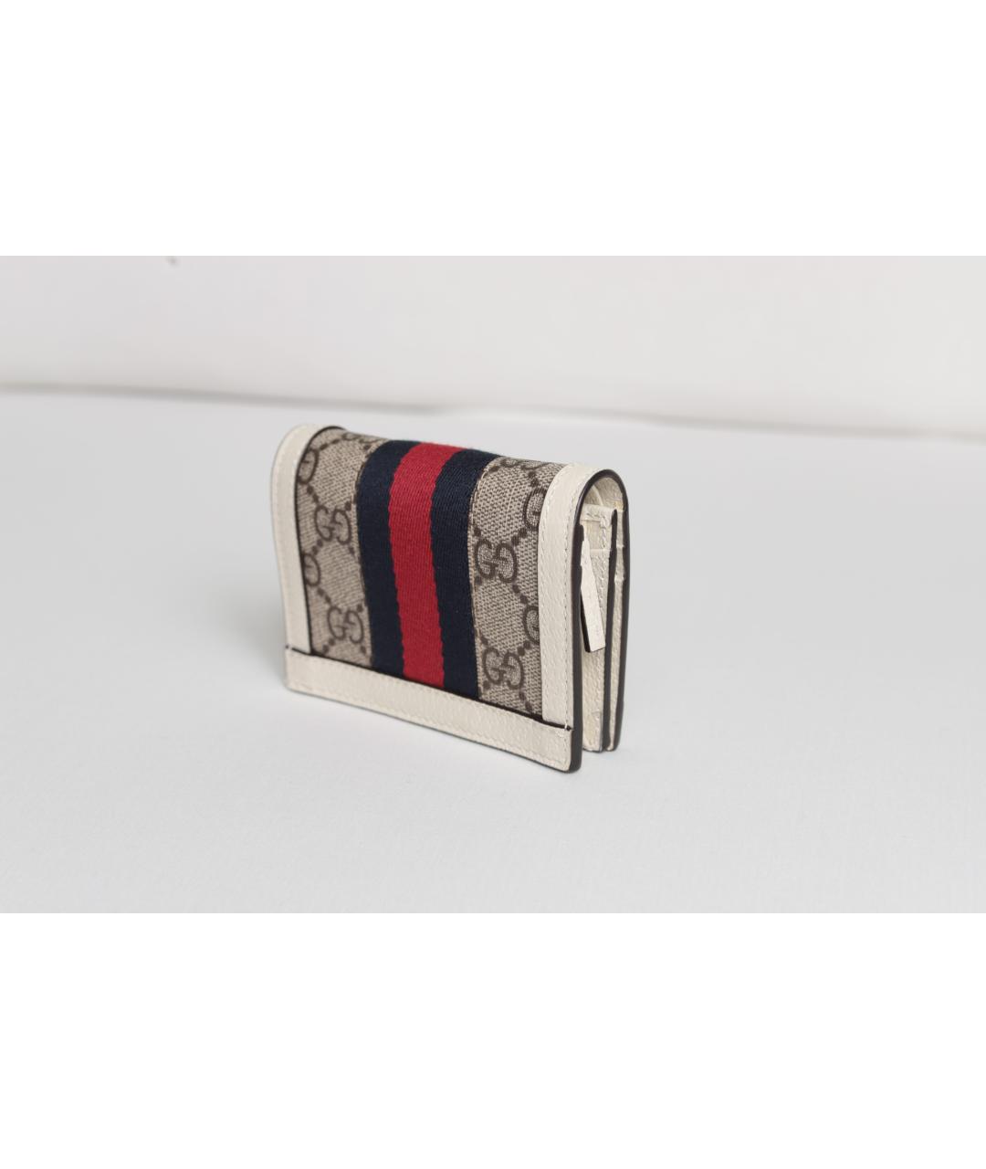 GUCCI Белый кошелек, фото 3