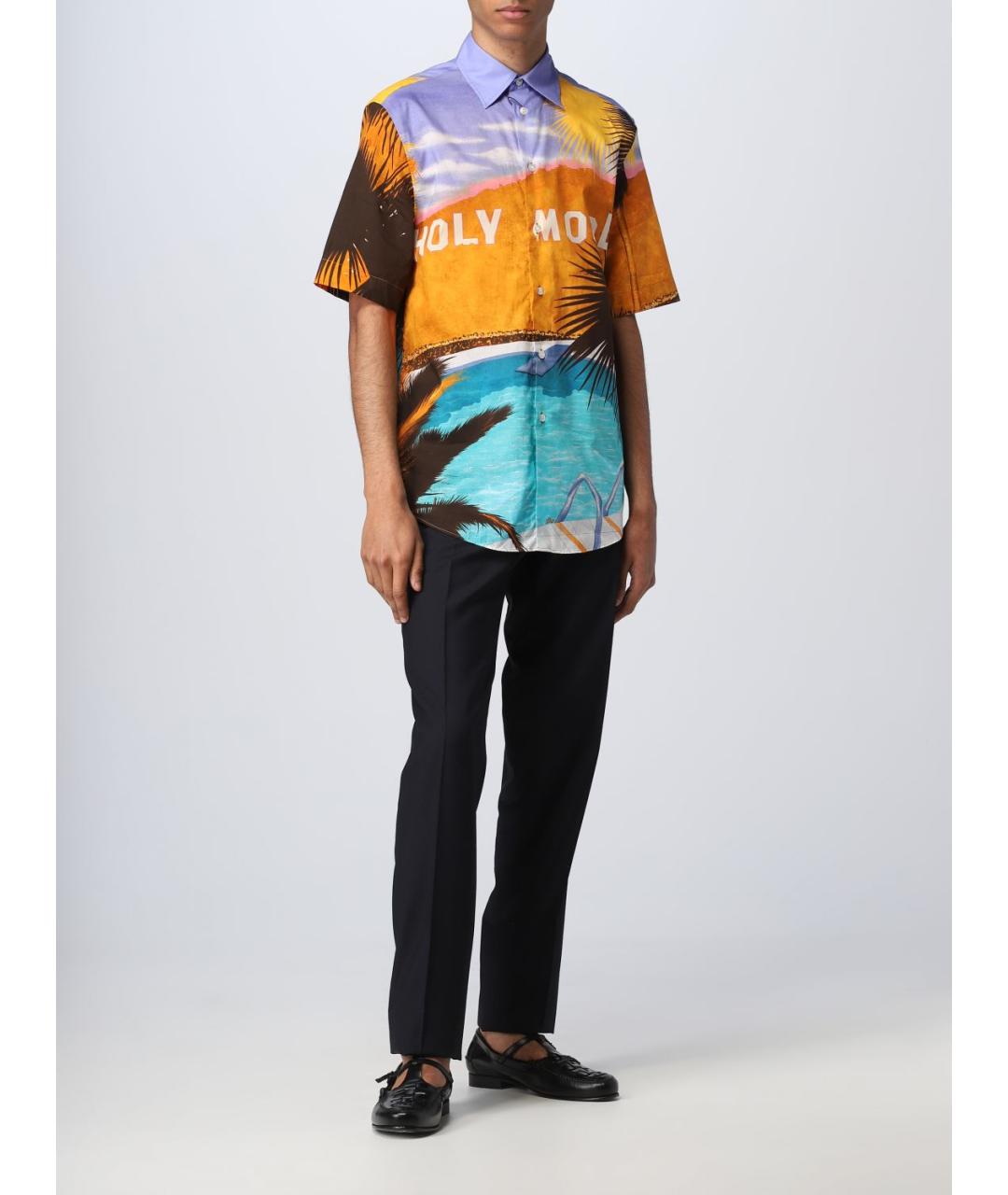 ETRO Мульти хлопковая кэжуал рубашка, фото 3