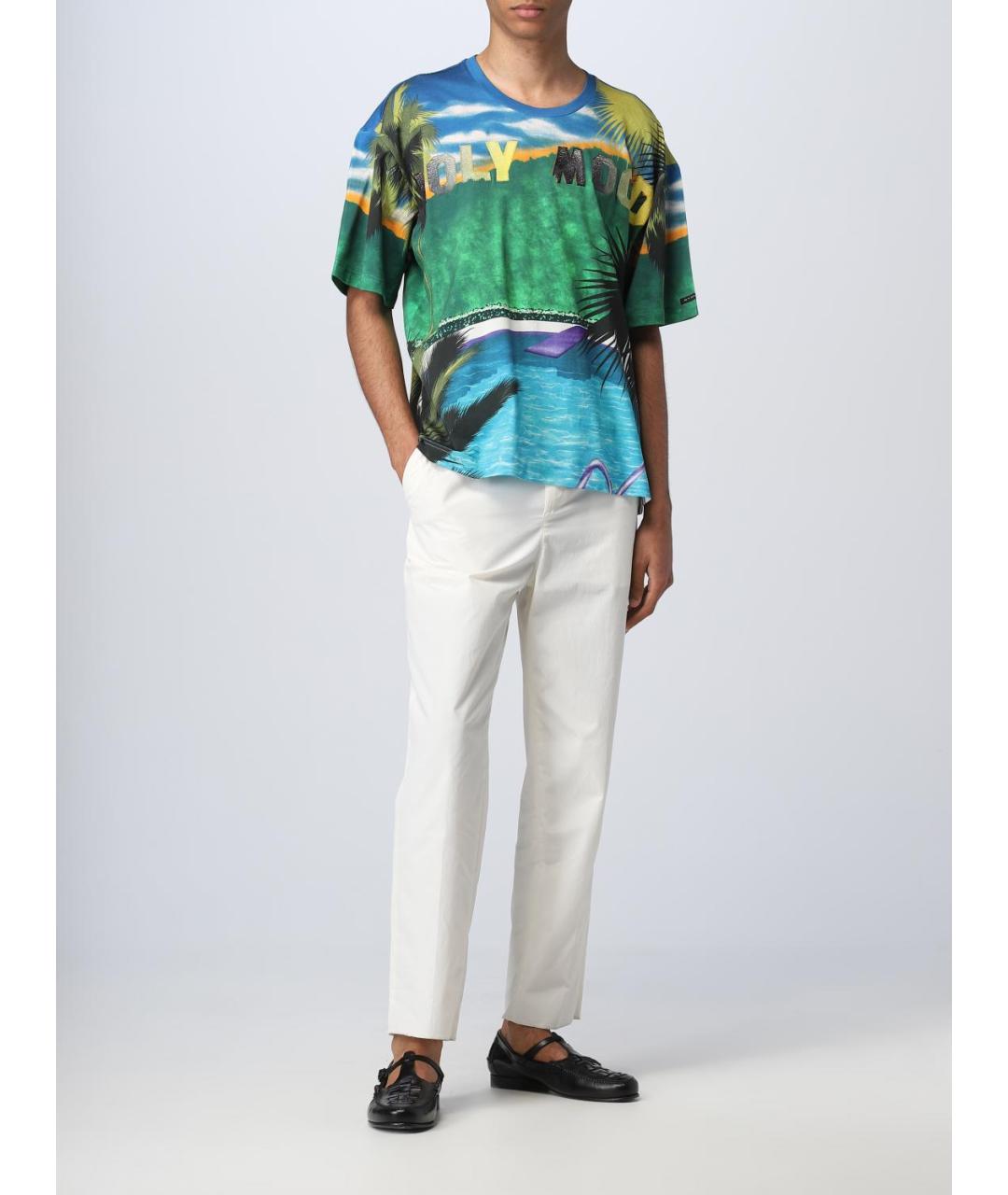 ETRO Мульти хлопковая футболка, фото 3