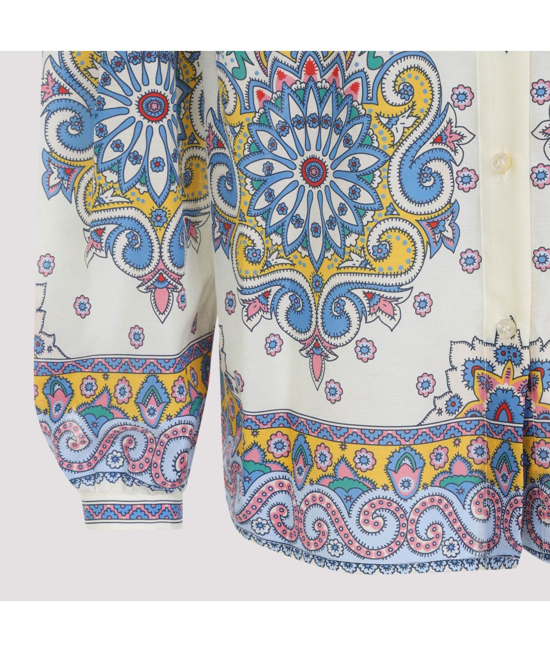 ETRO Мульти хлопковая рубашка, фото 6