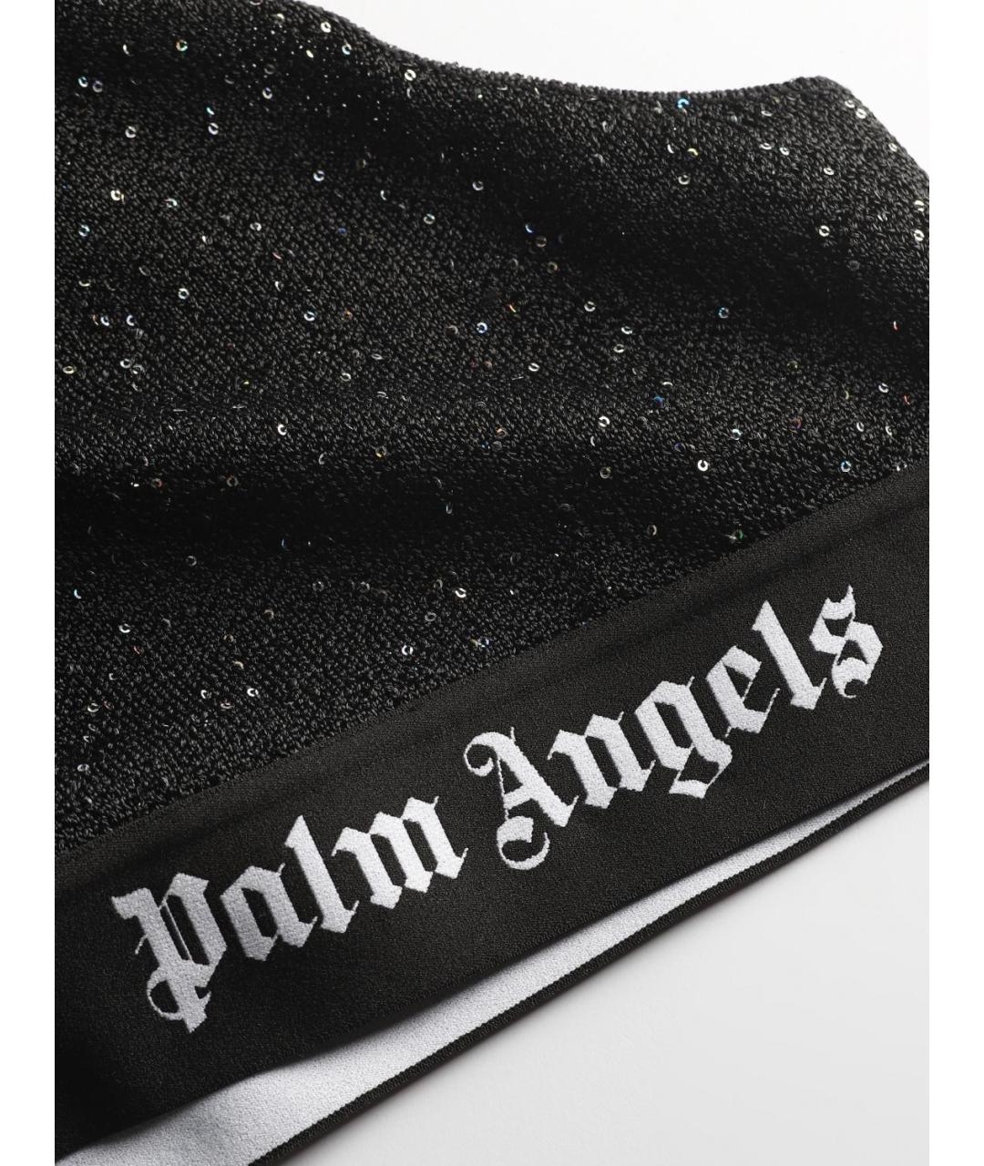 PALM ANGELS Черная майка, фото 6