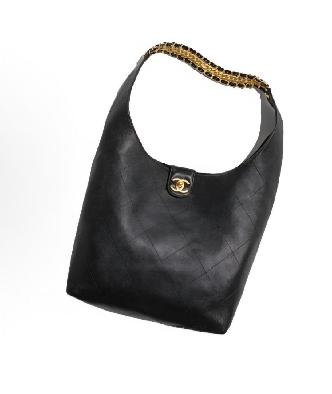CHANEL Черная сумка тоут, фото 2