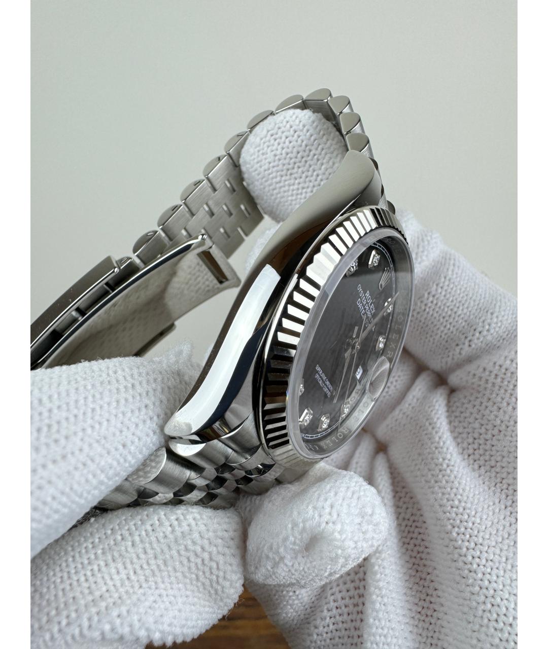 ROLEX Черные часы, фото 5
