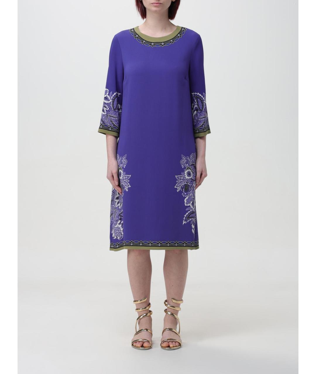 ETRO Синее платье, фото 2