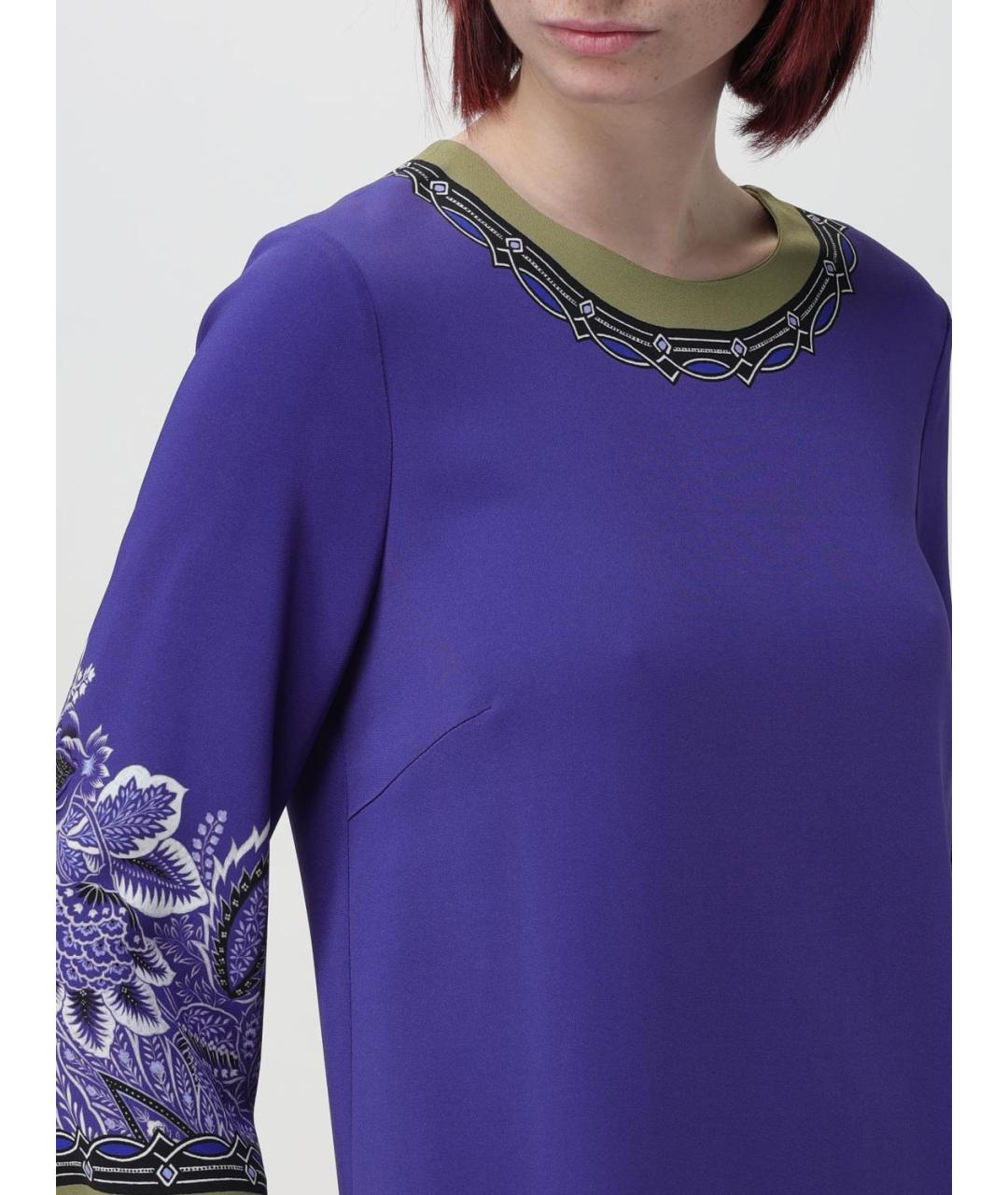 ETRO Синее платье, фото 5