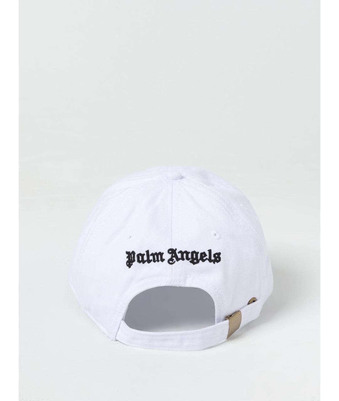 PALM ANGELS Белая хлопковая кепка/бейсболка, фото 4