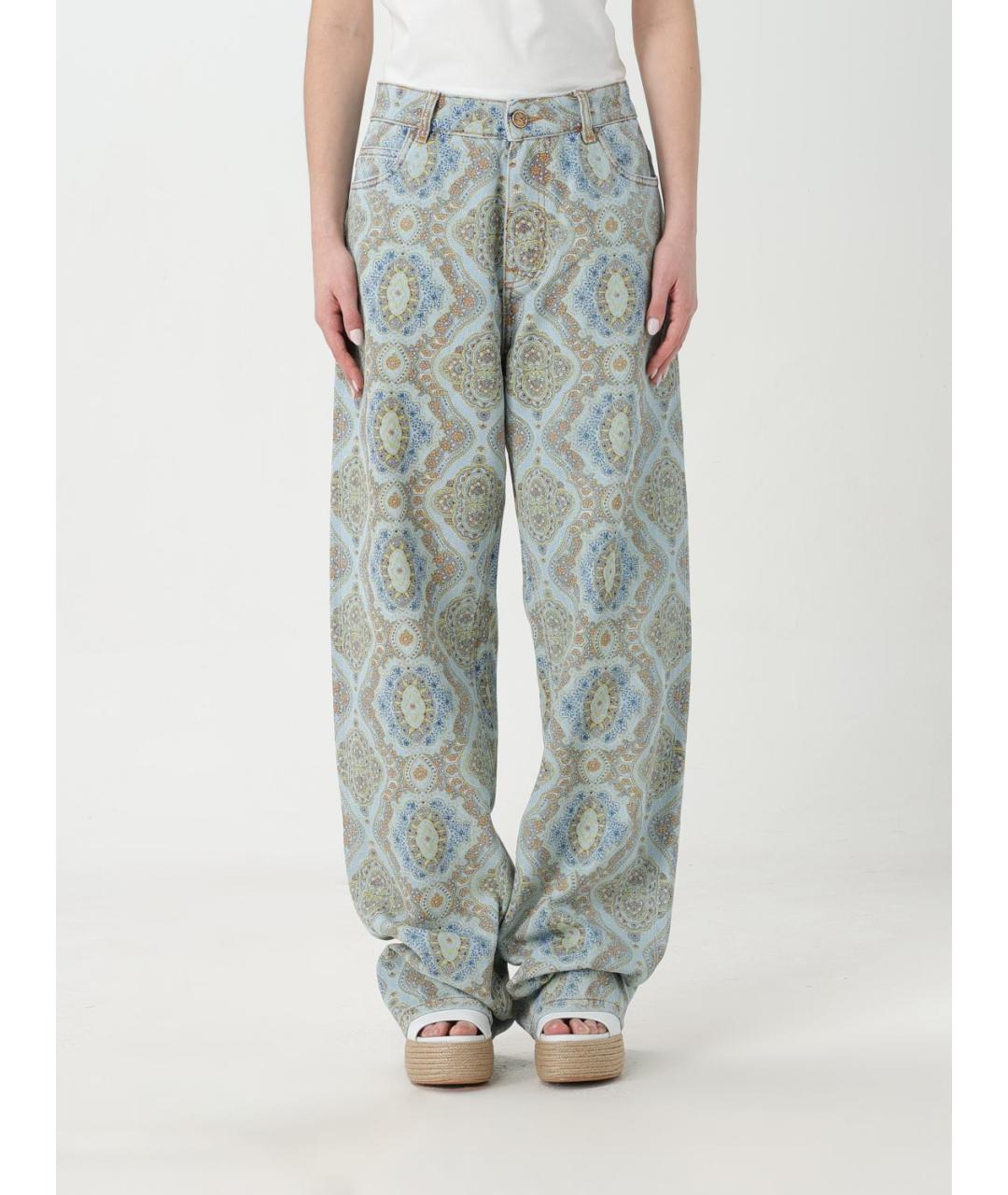 ETRO Мульти прямые джинсы, фото 2