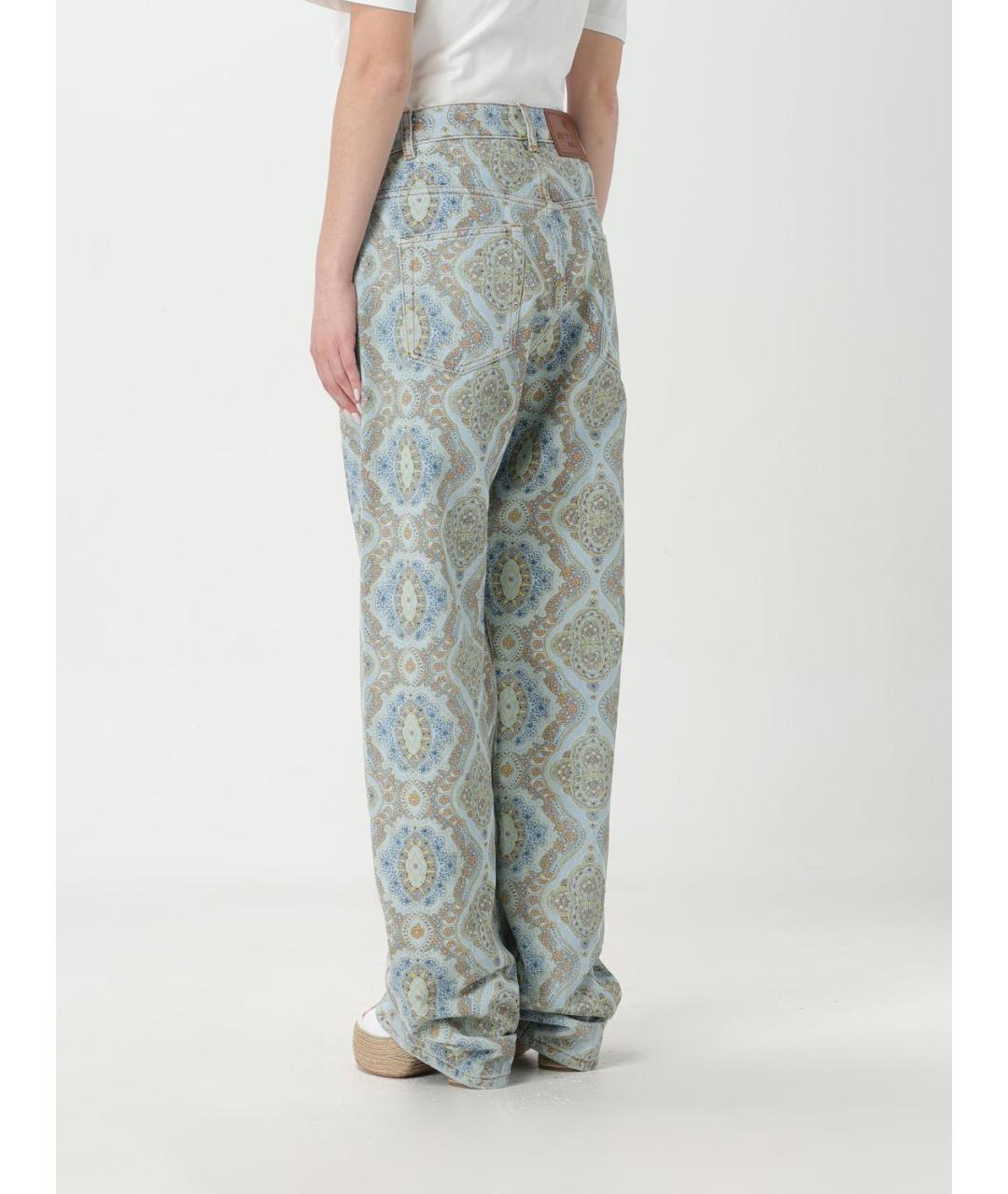 ETRO Мульти прямые джинсы, фото 4