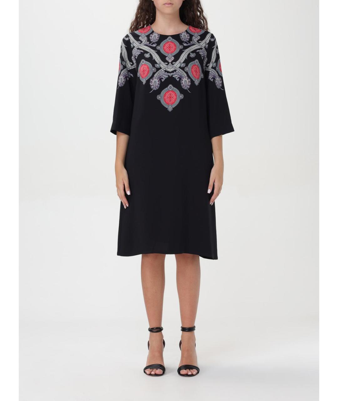 ETRO Черное повседневное платье, фото 2