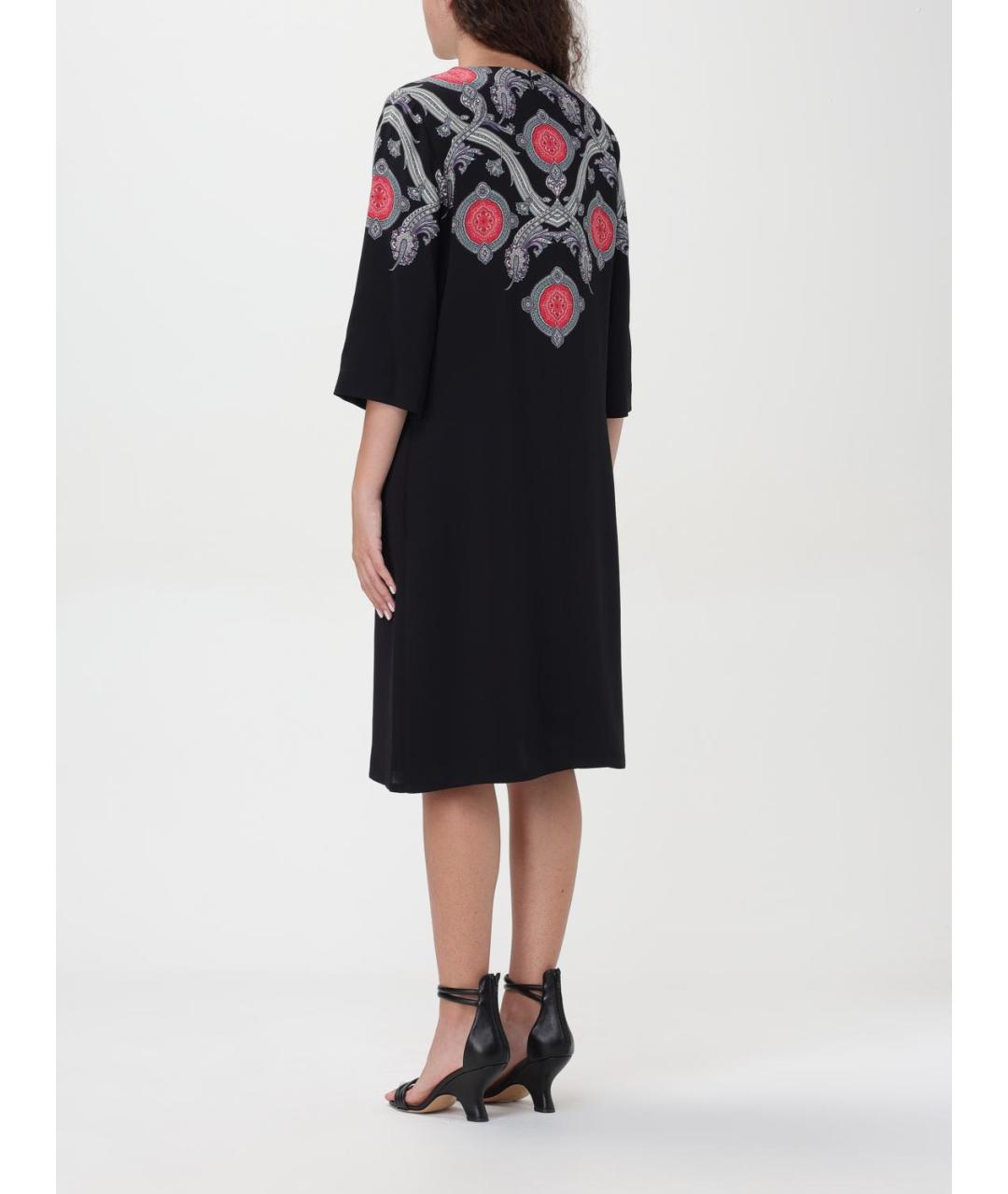 ETRO Черное повседневное платье, фото 3