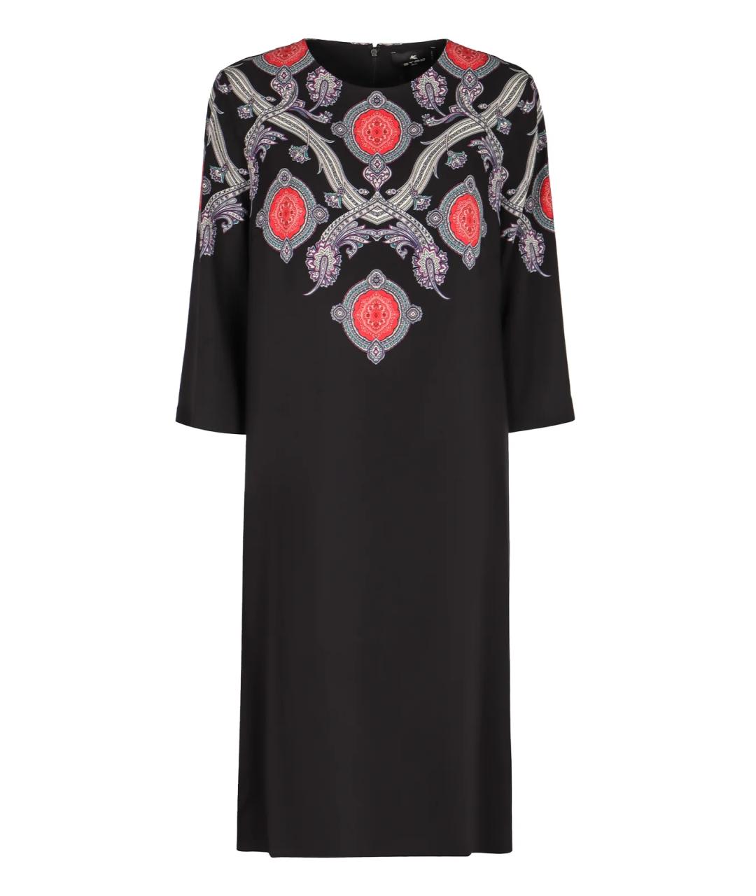 ETRO Черное повседневное платье, фото 1